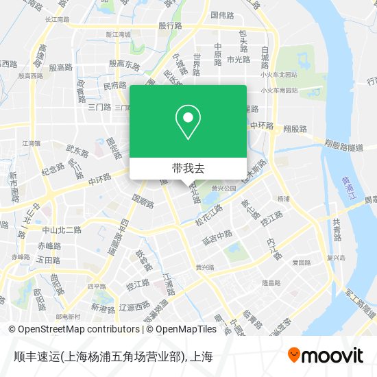 顺丰速运(上海杨浦五角场营业部)地图