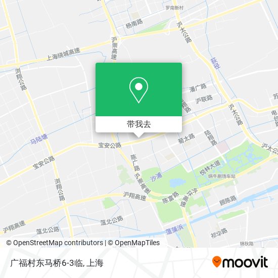广福村东马桥6-3临地图