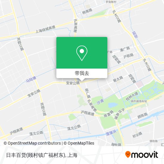 日丰百货(顾村镇广福村东)地图