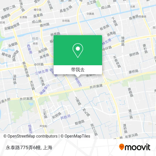 永泰路775弄6幢地图