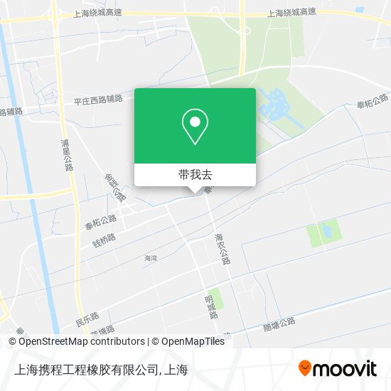 上海携程工程橡胶有限公司地图