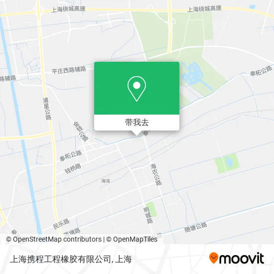 上海携程工程橡胶有限公司地图