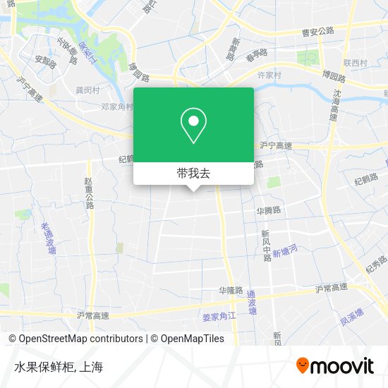 水果保鲜柜地图