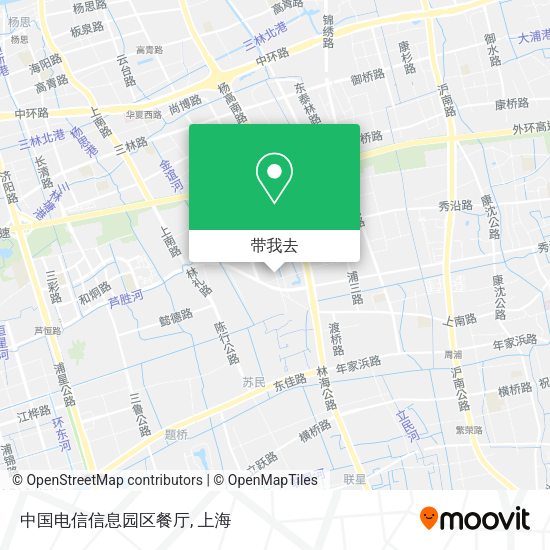 中国电信信息园区餐厅地图