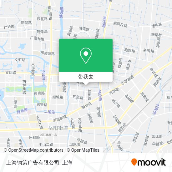 上海钧策广告有限公司地图
