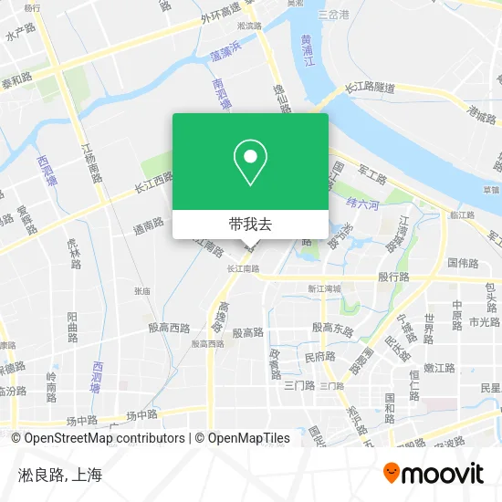淞良路地图