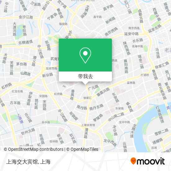 上海交大宾馆地图