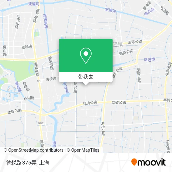 德悦路375弄地图