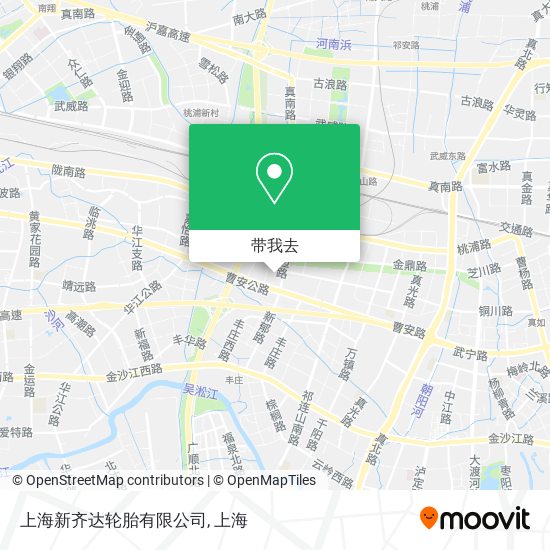 上海新齐达轮胎有限公司地图
