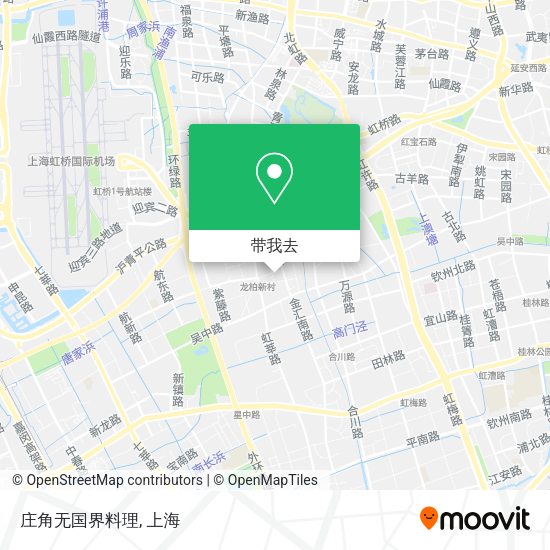 庄角无国界料理地图