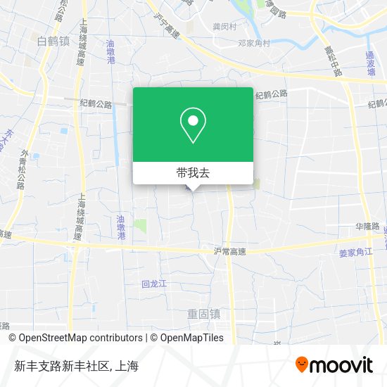 新丰支路新丰社区地图