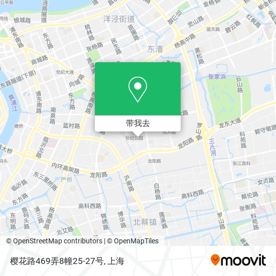 樱花路469弄8幢25-27号地图