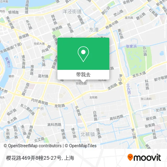 樱花路469弄8幢25-27号地图