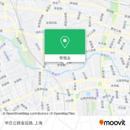 华庄公路金运路地图