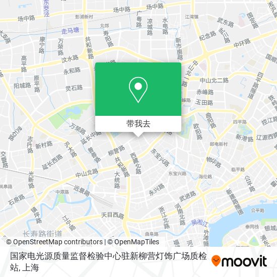 国家电光源质量监督检验中心驻新柳营灯饰广场质检站地图