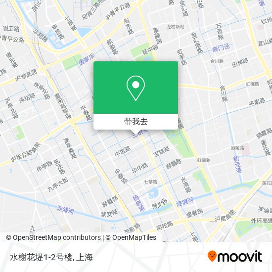 水榭花堤1-2号楼地图