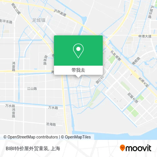 BIBI特价屋外贸童装地图