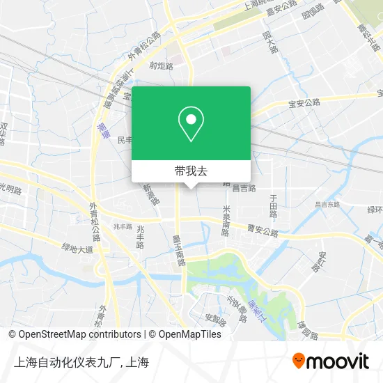 上海自动化仪表九厂地图