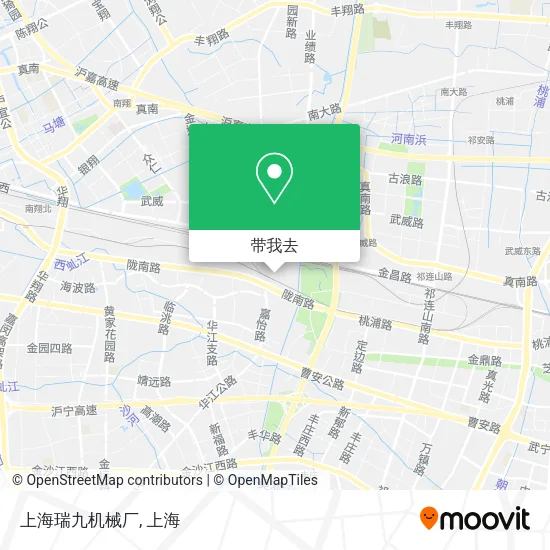 上海瑞九机械厂地图
