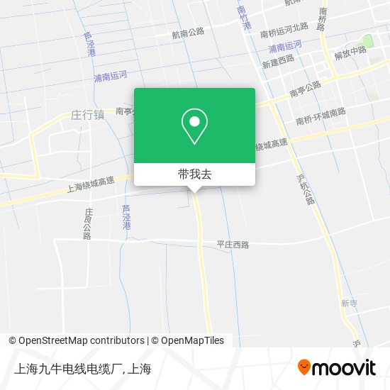 上海九牛电线电缆厂地图