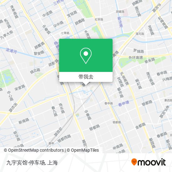 九宇宾馆-停车场地图
