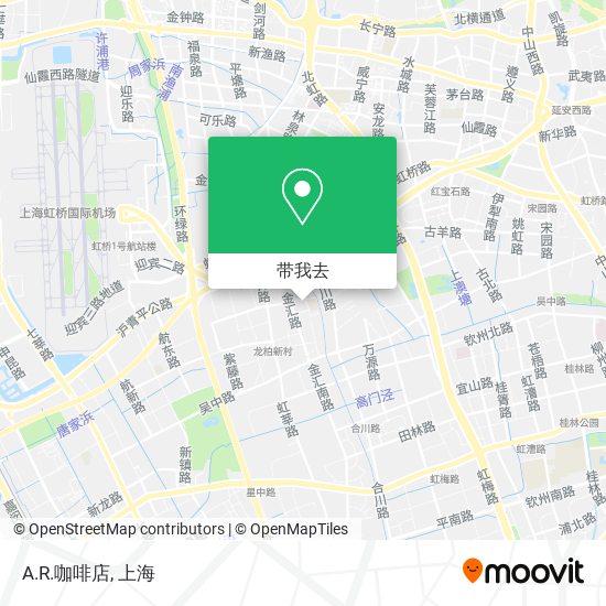 A.R.咖啡店地图
