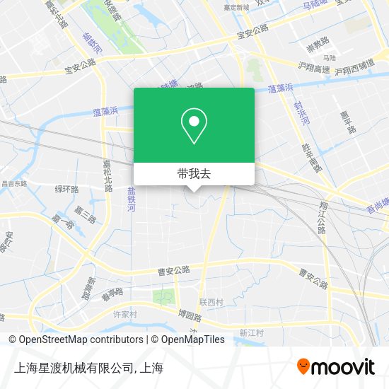 上海星渡机械有限公司地图