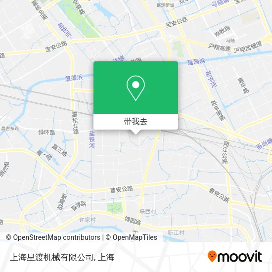 上海星渡机械有限公司地图