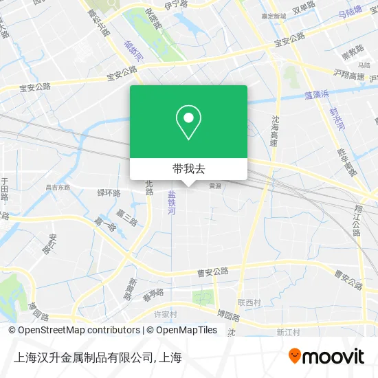 上海汉升金属制品有限公司地图