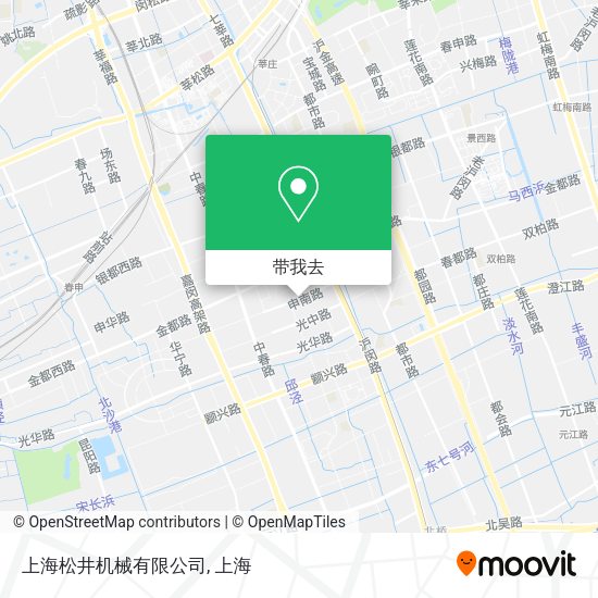 上海松井机械有限公司地图
