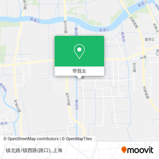 镇北路/镇西路(路口)地图