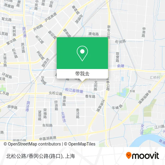 北松公路/香闵公路(路口)地图