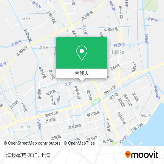 海趣馨苑-东门地图