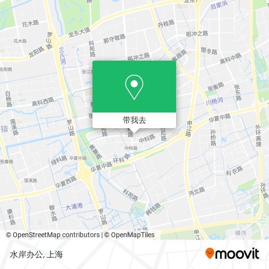 水岸办公地图
