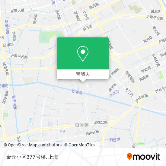 金云小区377号楼地图