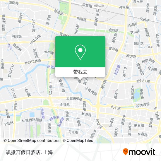 凯撒宫假日酒店地图