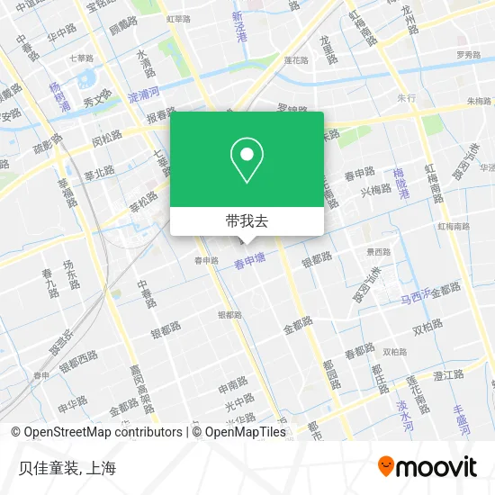 贝佳童装地图