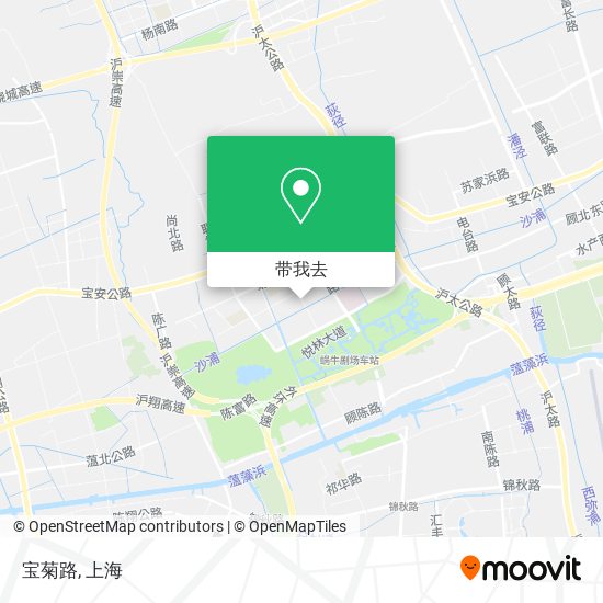 宝菊路地图