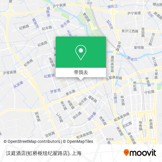 汉庭酒店(虹桥枢纽纪翟路店)地图
