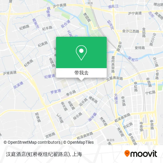 汉庭酒店(虹桥枢纽纪翟路店)地图