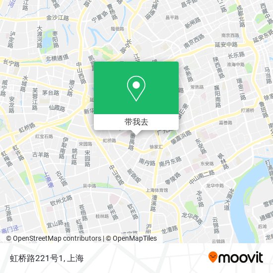虹桥路221号1地图