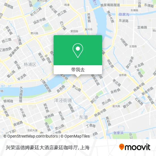 兴荣温德姆豪廷大酒店豪廷咖啡厅地图