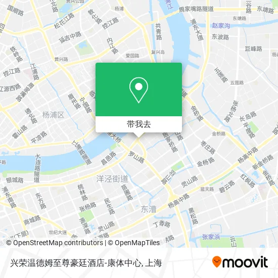 兴荣温德姆至尊豪廷酒店-康体中心地图