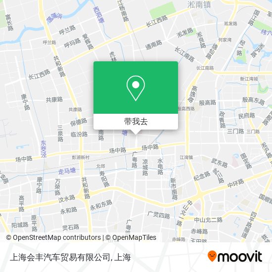 上海会丰汽车贸易有限公司地图