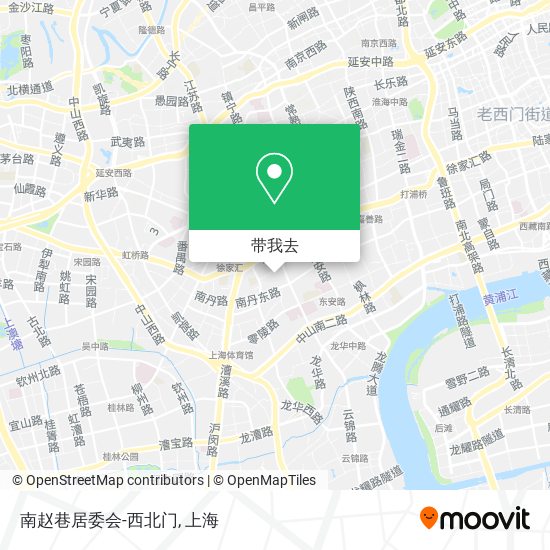 南赵巷居委会-西北门地图