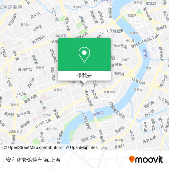 安利体验馆停车场地图