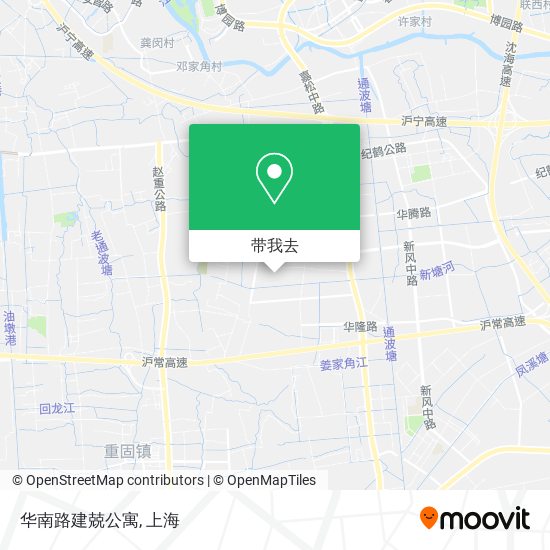 华南路建兢公寓地图