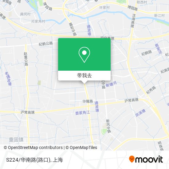S224/华南路(路口)地图