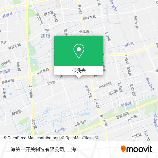 上海第一开关制造有限公司地图