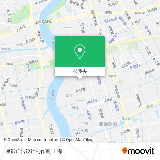 星影广告设计制作室地图